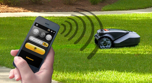 Application Robomow Smartphone