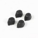 Patins caoutchoucs noirs Hubsan H107L/H107C
