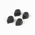 Patins caoutchoucs noirs Hubsan H107L/H107C