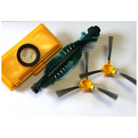 Kit brosses + filtre pour robots aspirateurs ECOVACS Série 5